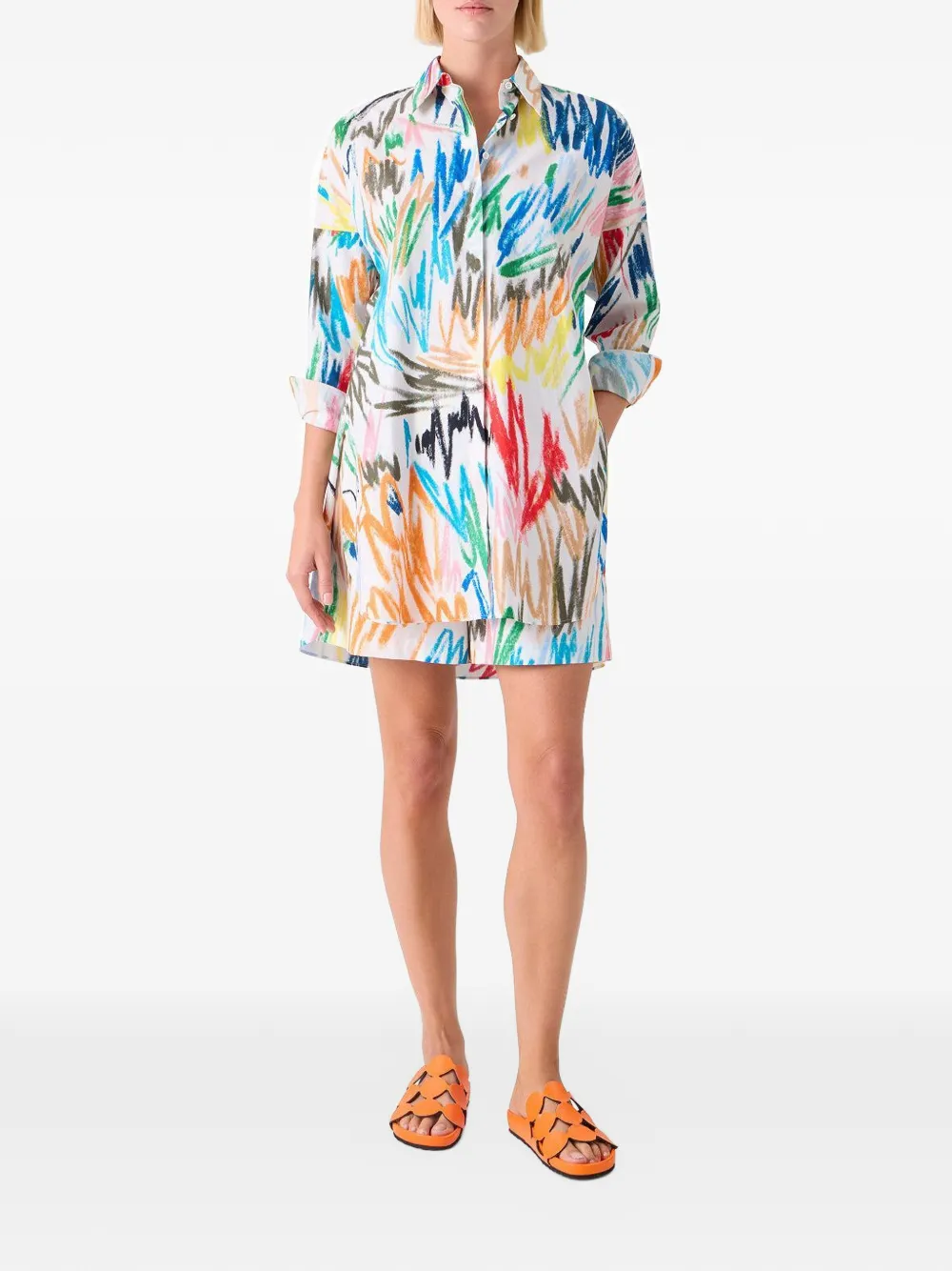  Akris Punto Long-sleeve Shirt - White 