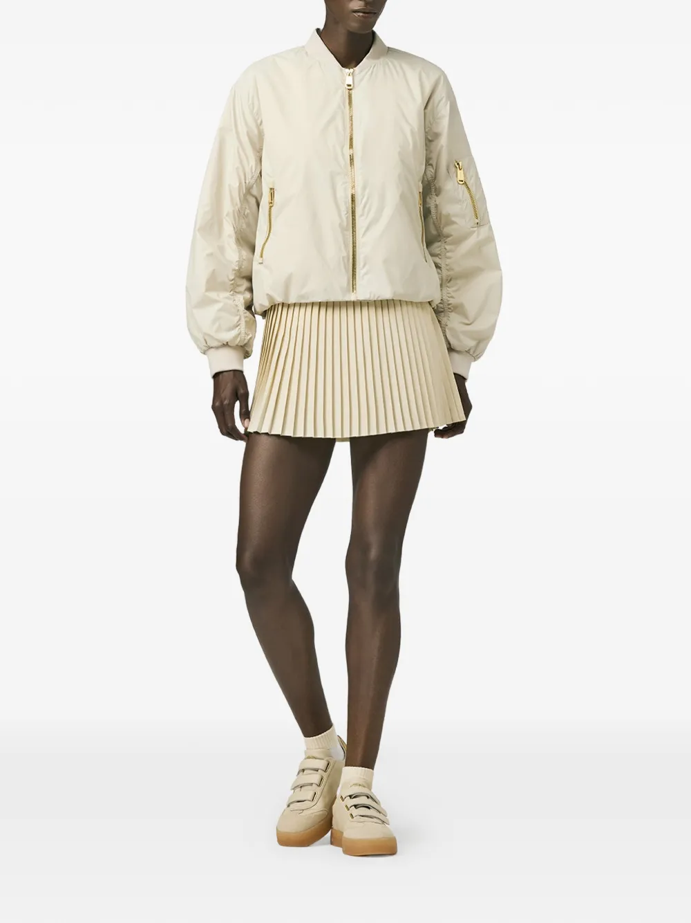  Goldbergh Isolana Longsleeve Bomber Jacket - Neutrals 