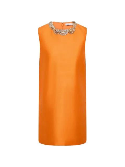 Rachel Gilbert Ludovica neckline-embellished mini dress