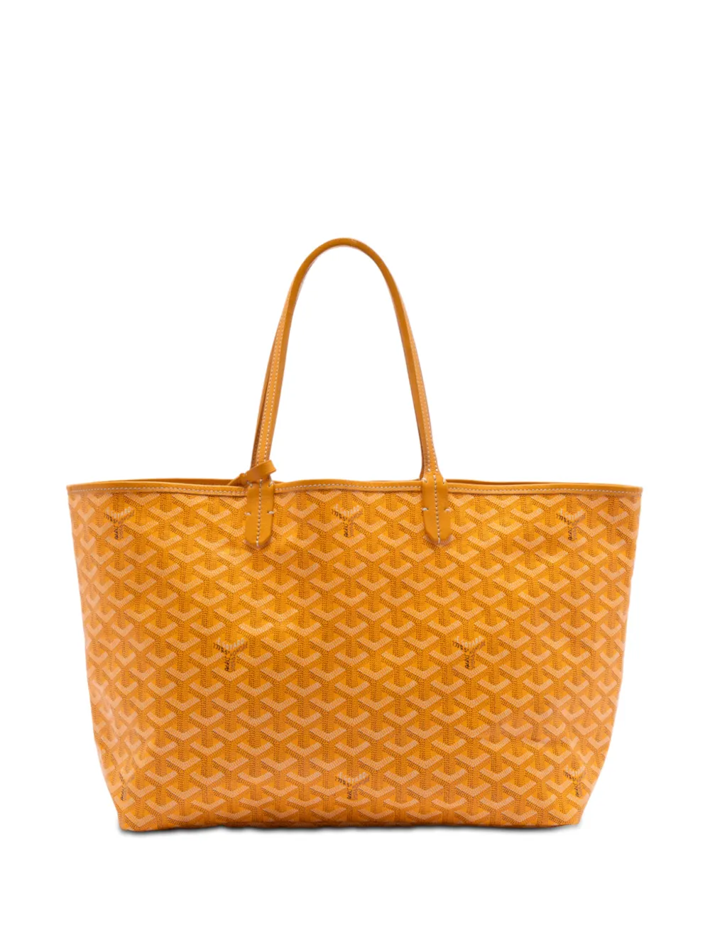 Goyard Pre-Owned 2017 Goyardine Saint Louis PM tote bag - Giallo