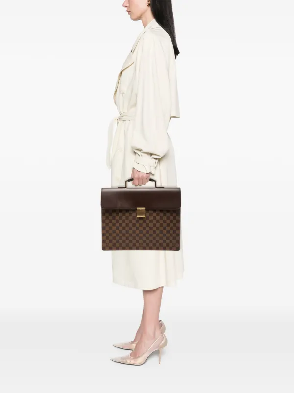 Louis Vuitton Pre-Owned 2004 Damier Ebene Altona PM Business Bag