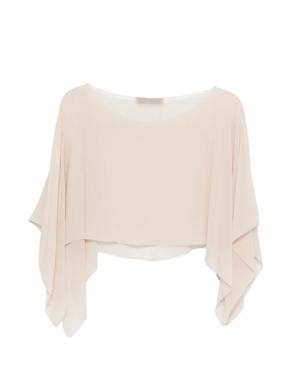  D.exterior Draped Cape Top - Neutrals 