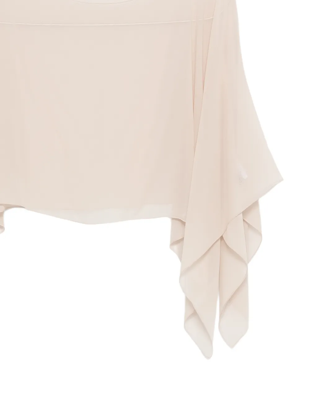  D.exterior Draped Cape Top - Neutrals 