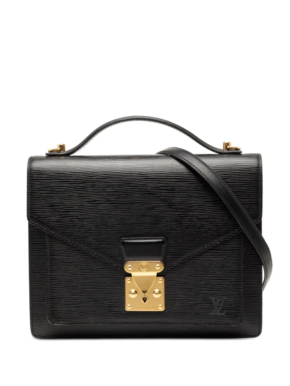 Louis Vuitton Pre-Owned 1992 Epi Monceau 28 satchel - Nero