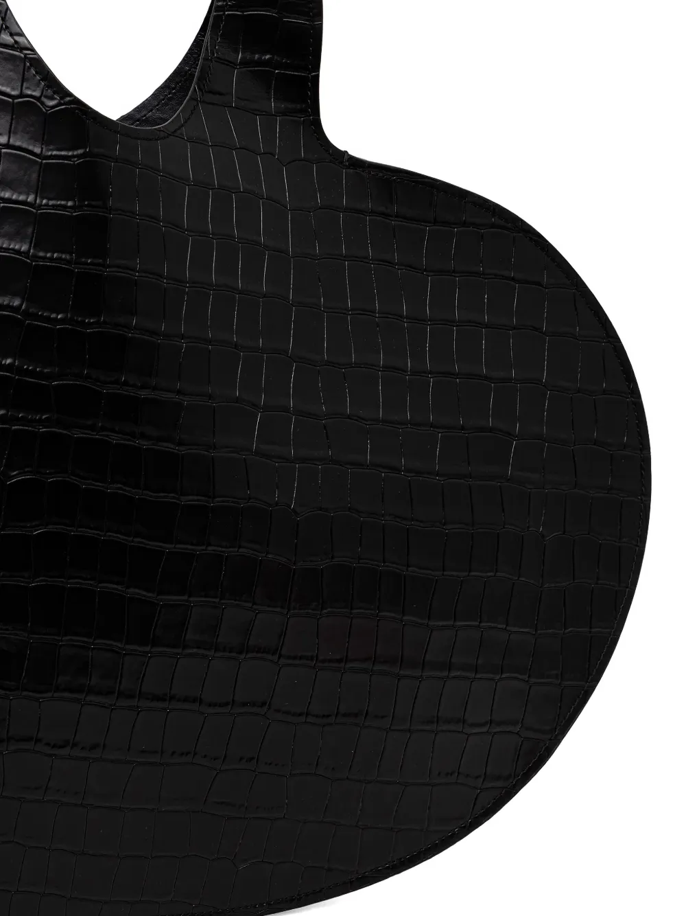 Coperni Shopper met krokodillen-reliëf Zwart