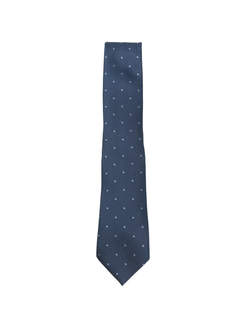 TOM FORD polka dot tie - Blu