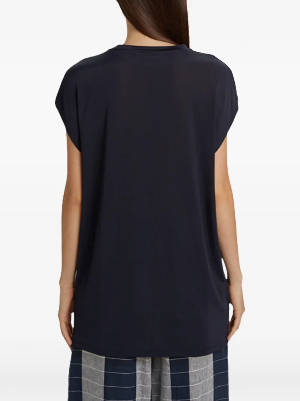  Phisique Du Role Draped Top - Blue 