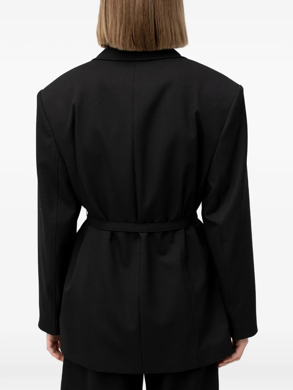  Boss Belted Blazer - Black 