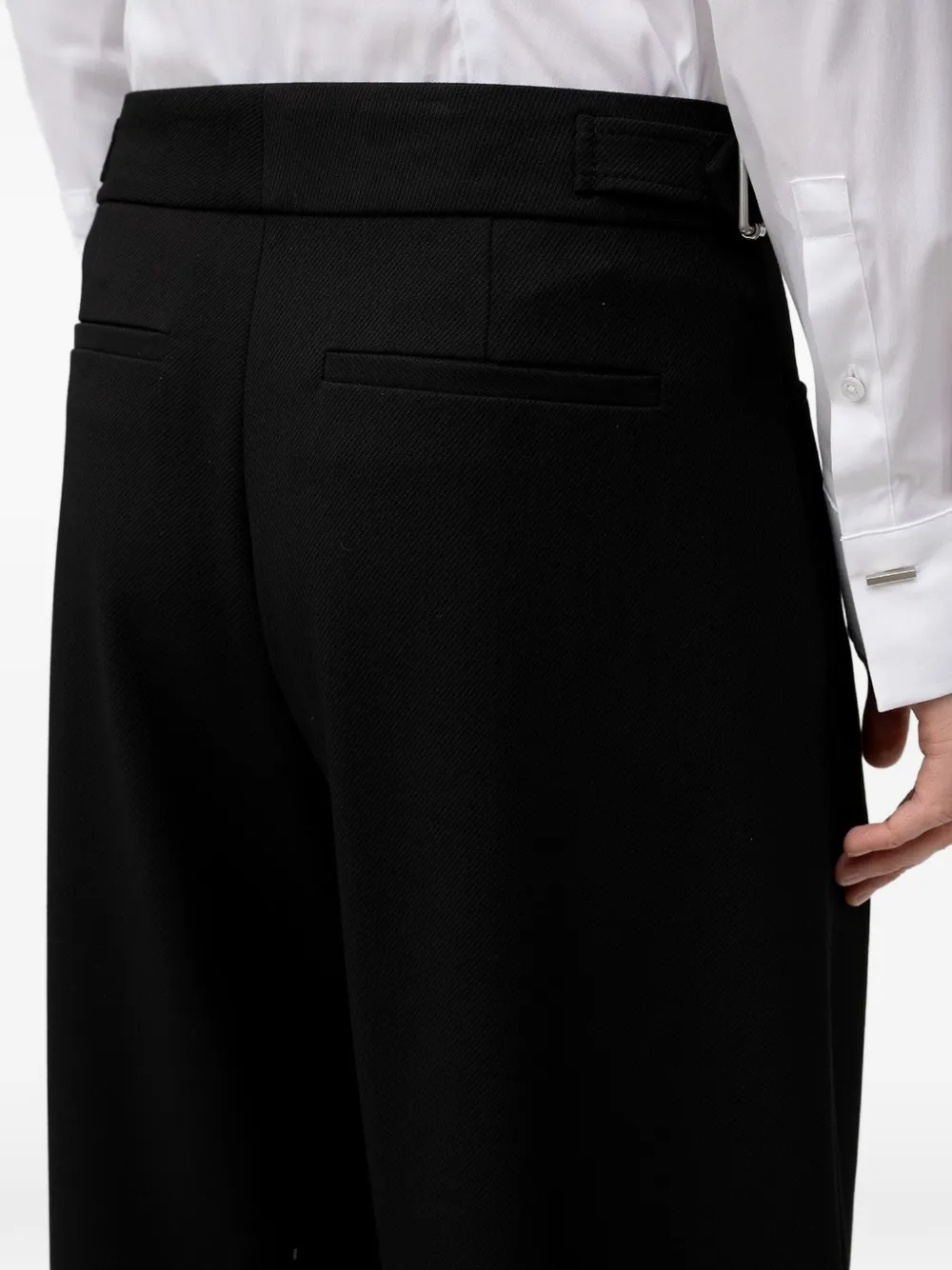  Boss Pleated Trousers - Black 