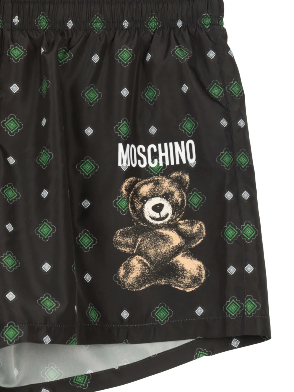  Moschino Teddy Swim Shorts - Black 