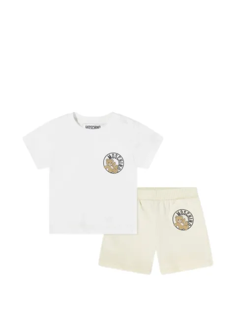 Moschino Kids set de shorts con logo Teddy 