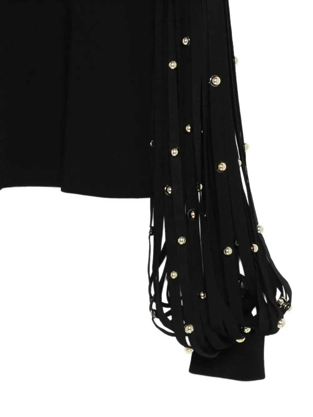  Simkhai Studded Cut-out Top - Black 