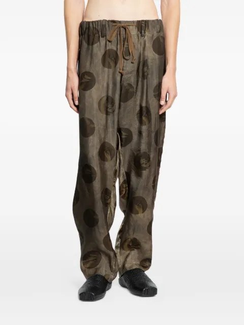 Uma Wang printed trousers