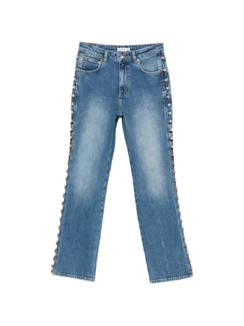 Simkhai button detail jeans