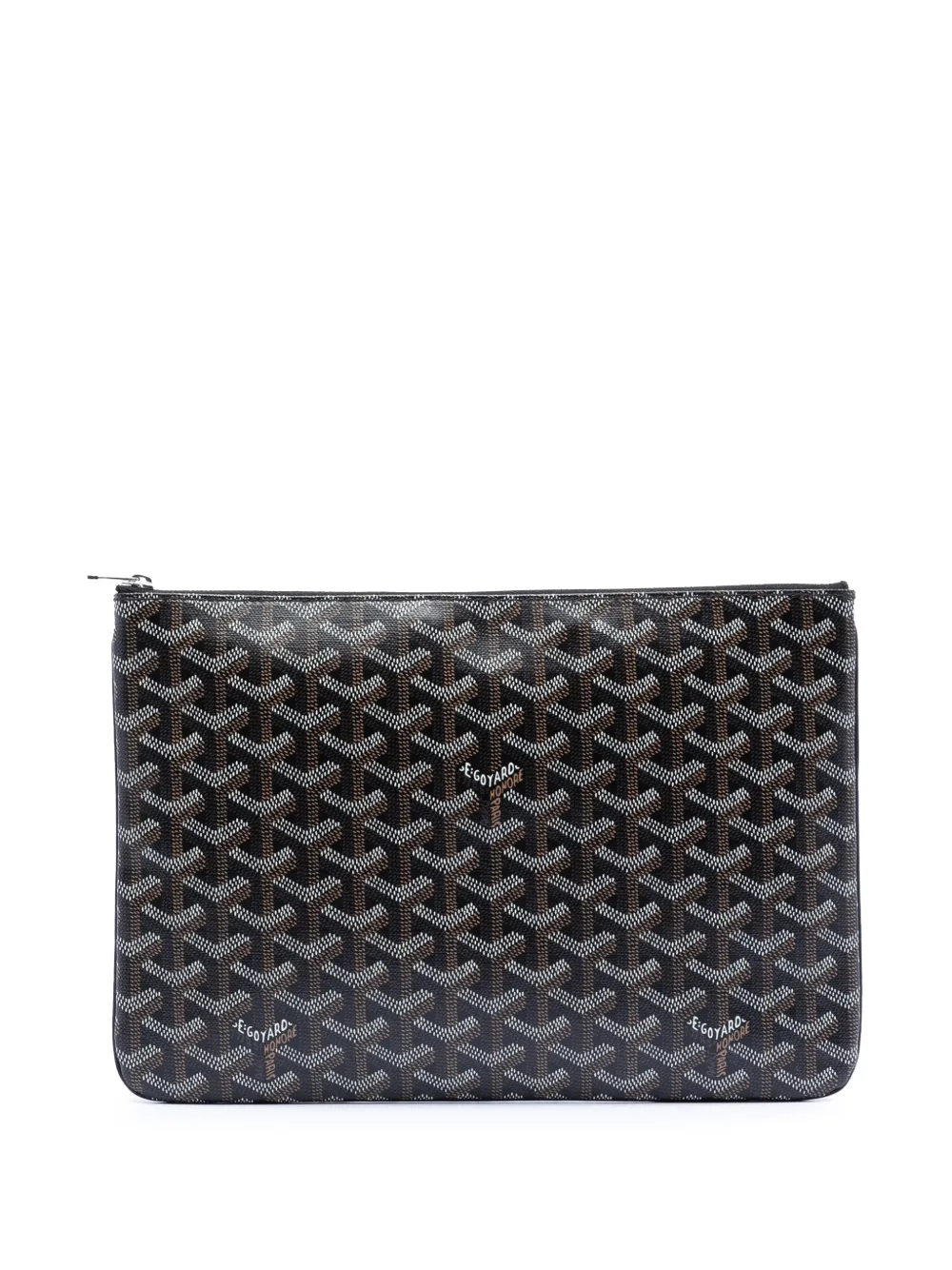 Goyard Pre-Owned 2017 Goyardine Senat MM clutch bag - Nero