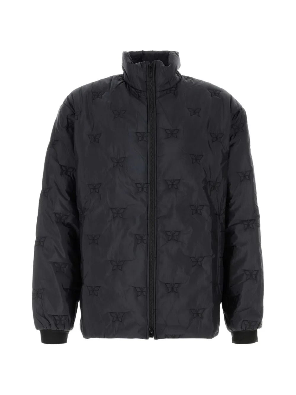 Needles zip-up quilted jacket - Blu
