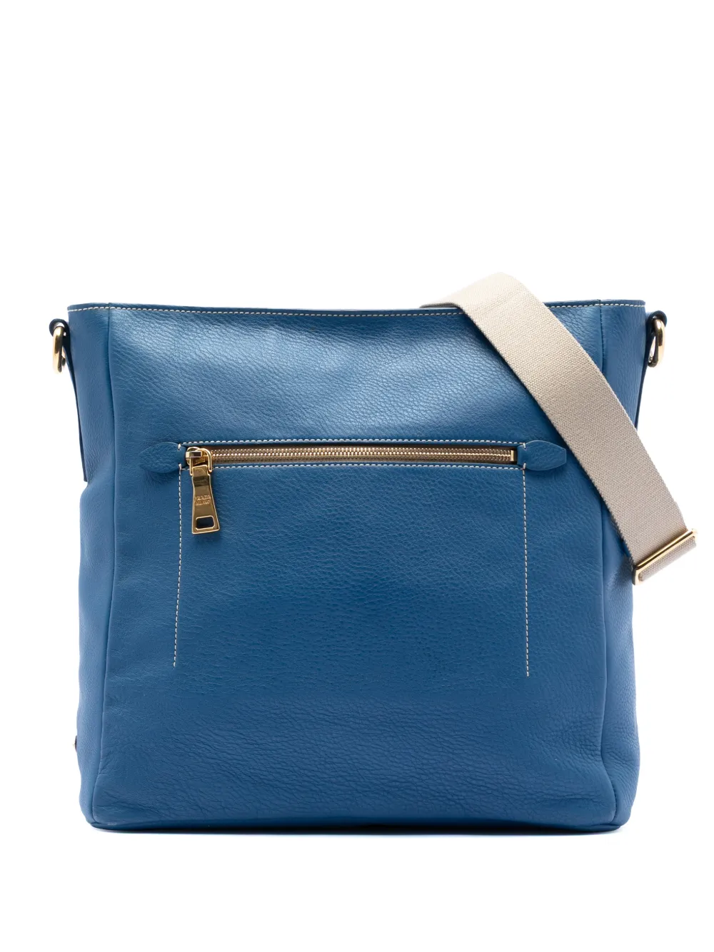 Prada Pre-Owned 2013-2025 Vitello Daino crossbody bag - Blu