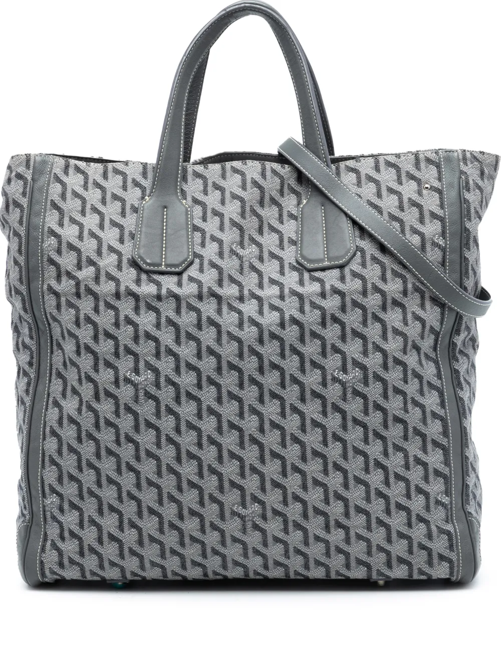 Goyard Pre-Owned 2014 Goyardine Voltaire satchel - Grigio