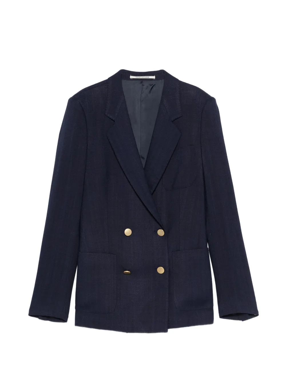 Tagliatore J-Nayade10L double-breasted pocket jacket - Blu