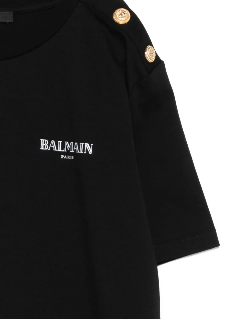 Button-Detail T-Shirt