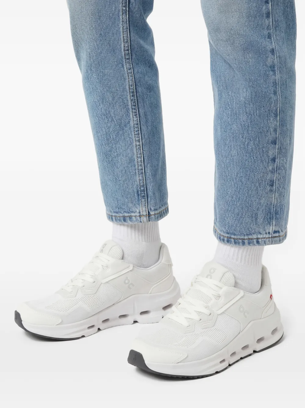 On Cloudnova Rift sneakers Wit