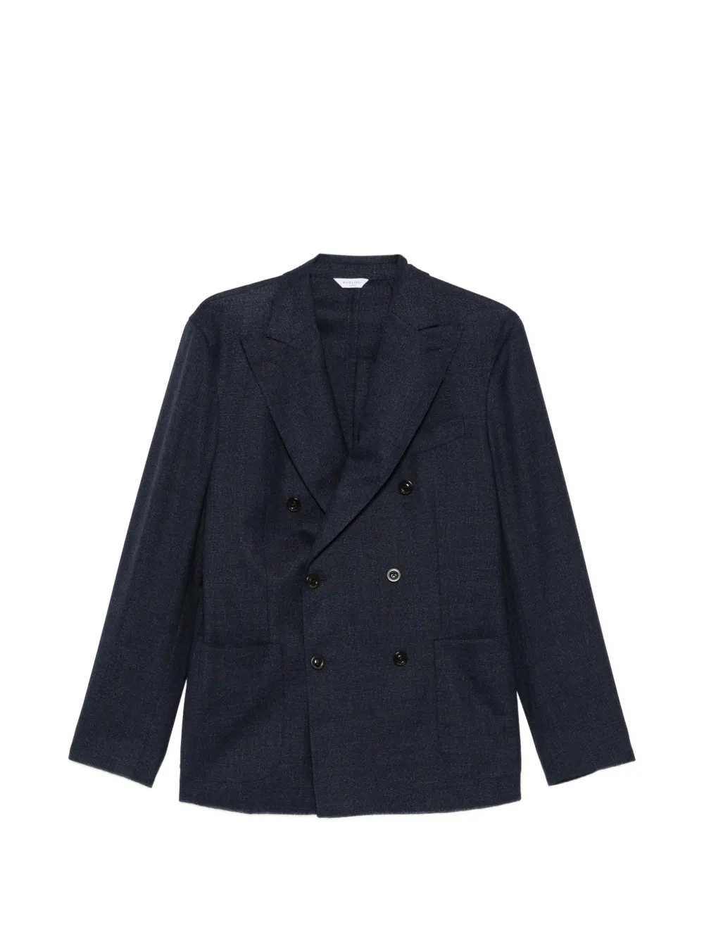 Boglioli double-breasted pocket jacket - Blu