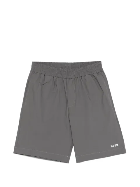 MSGM Kids elastic-waist shorts