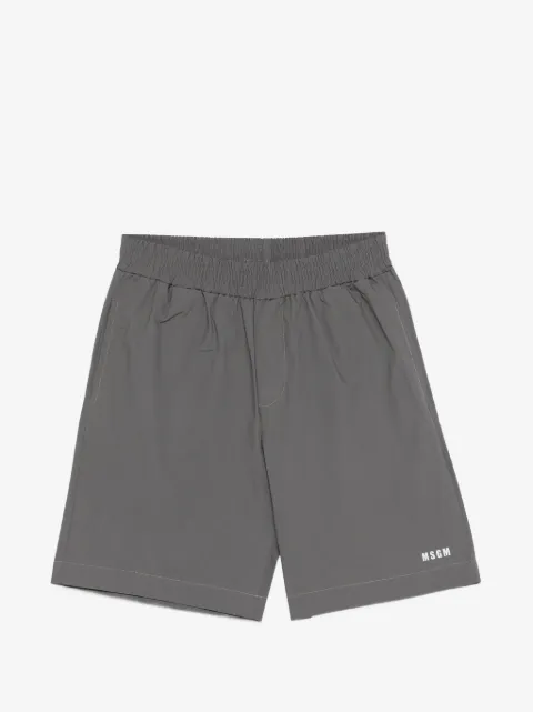 MSGM Kids elastic-waist shorts