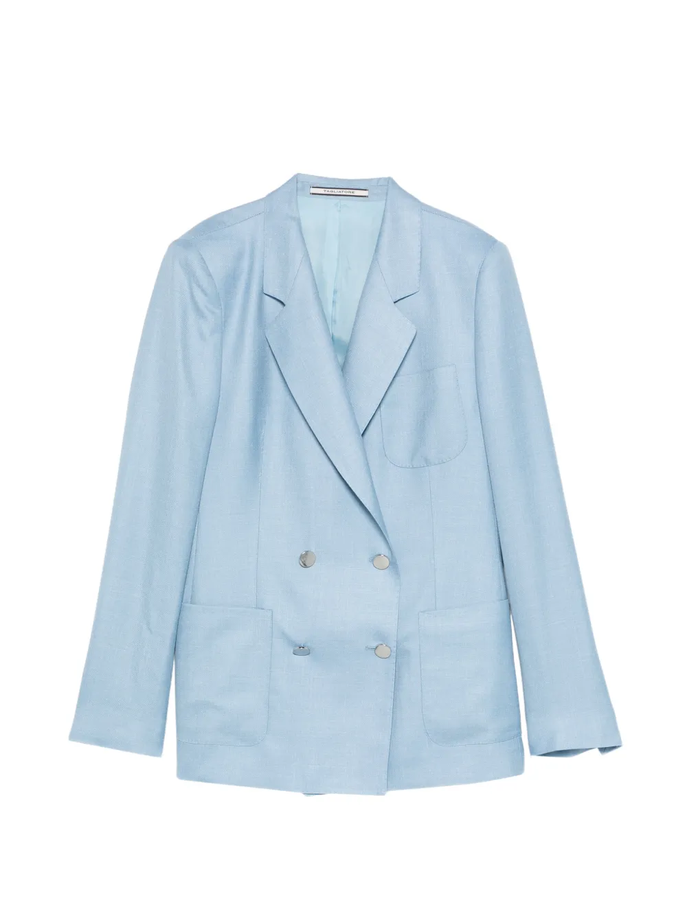 Tagliatore double-breasted pocket jacket - Blu