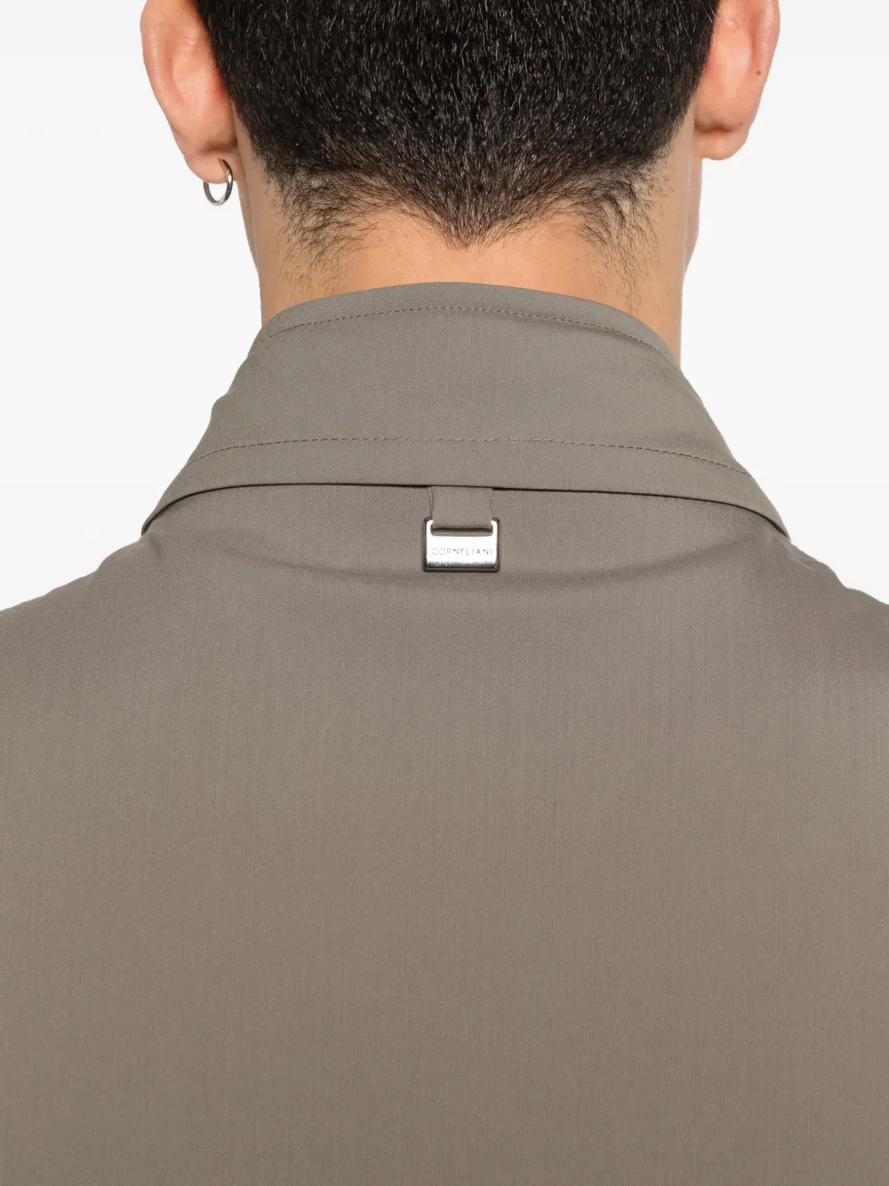 Corneliani Bodywarmer met rits Beige