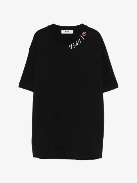 MSGM Kids logo-print T-shirt
