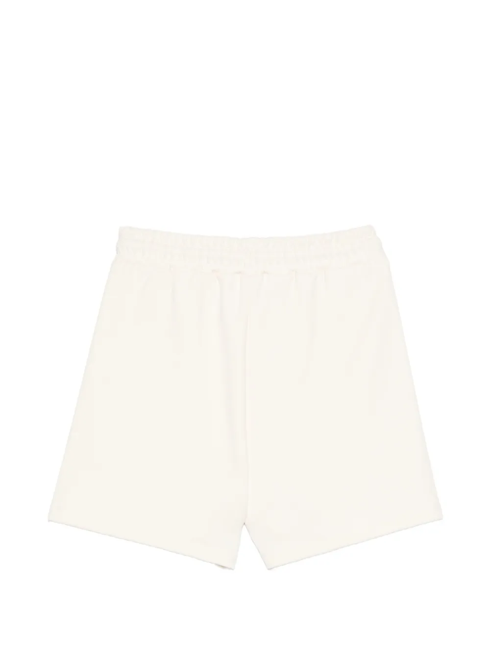  Msgm Kids Logo-label Shorts - Neutrals 