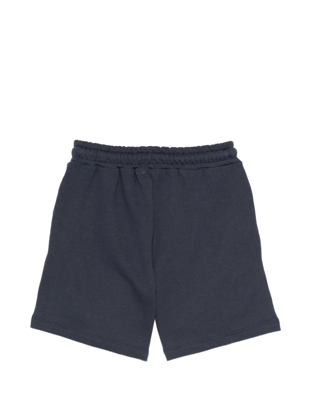 MSGM Kids Shorts met trekkoord en logodetail Blauw