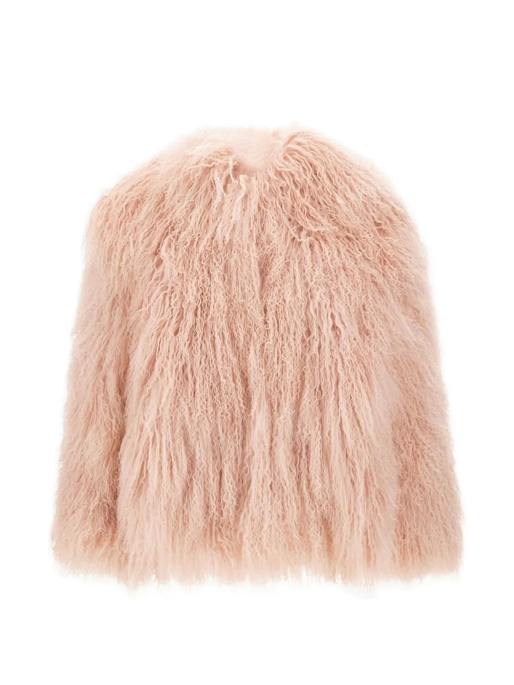 THE TOUCH Marina lamb-fur jacket – Pink
