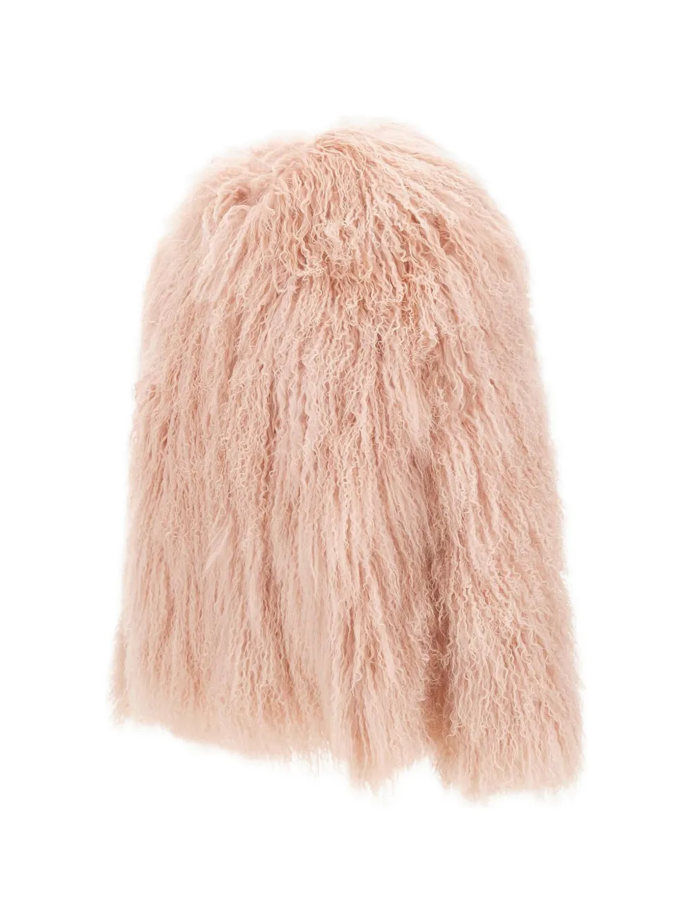  The Touch Marina Lamb-fur Jacket - Pink 