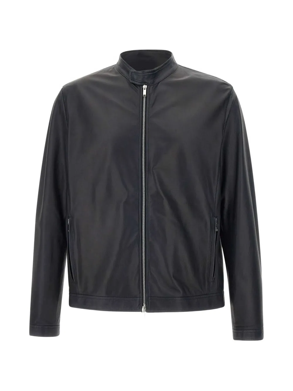 CONCEPT LEATHER Siena leather jacket - Nero