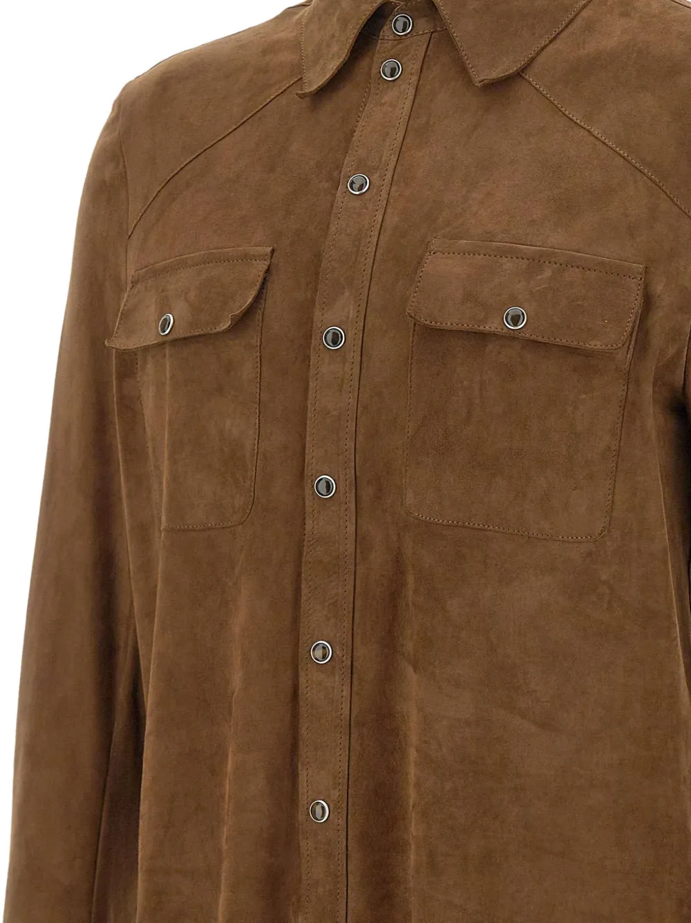 Marc37 Napoli Leather Shirt