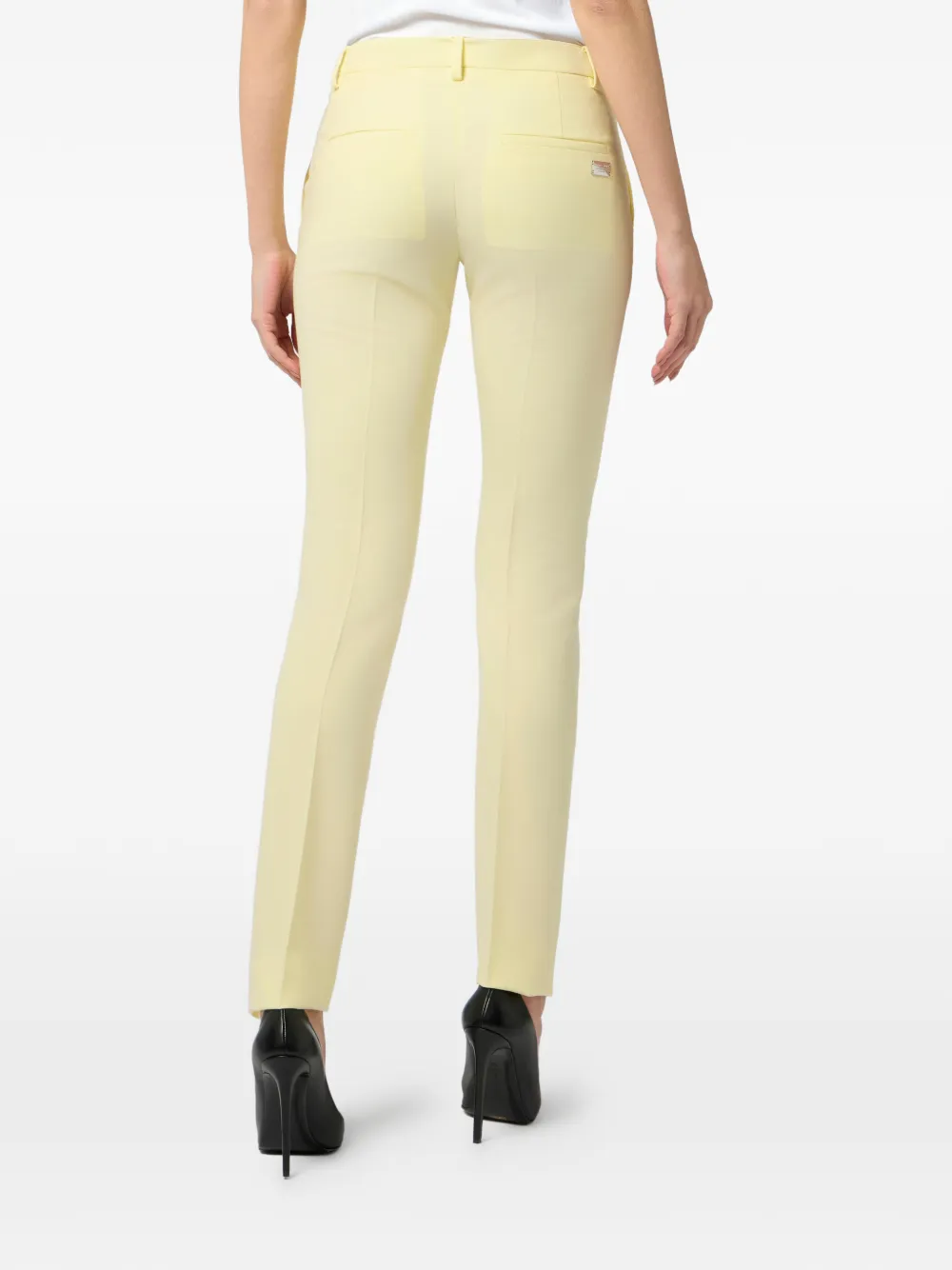 Philipp Plein Wollen pantalon Geel