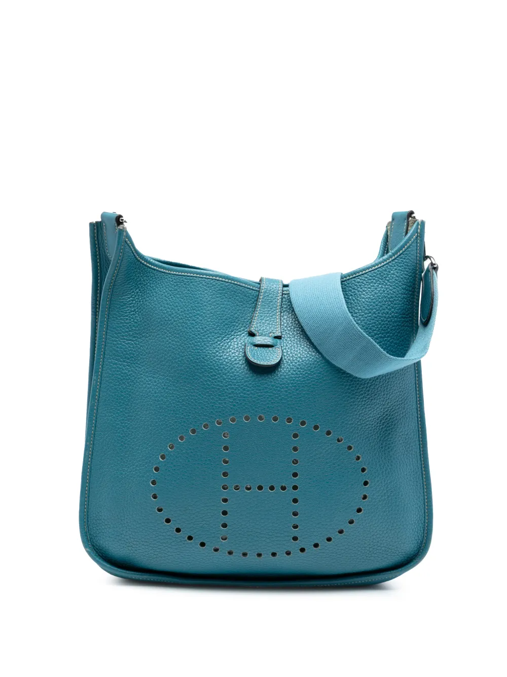 Hermès Pre-Owned 2011 Clemence Evelyne III 29 crossbody bag - Blu