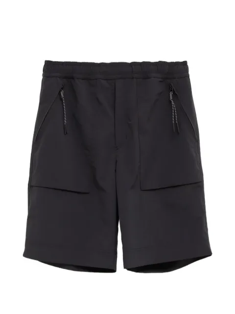 Moncler Grenoble drawstring elasticated waistband shorts