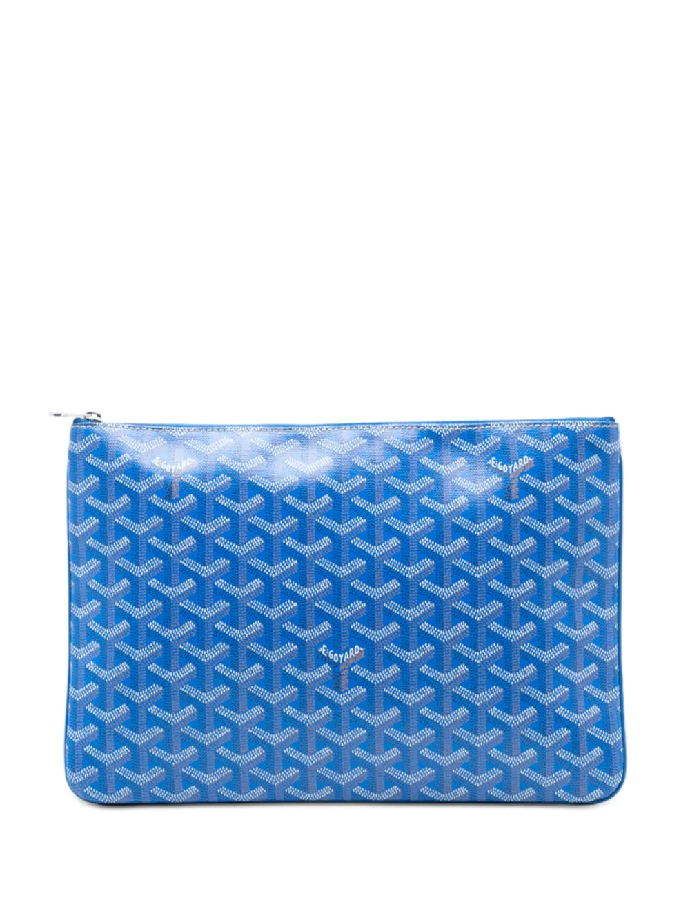Goyard Pre-Owned 2018 Goyardine Senat MM clutch bag - Blu