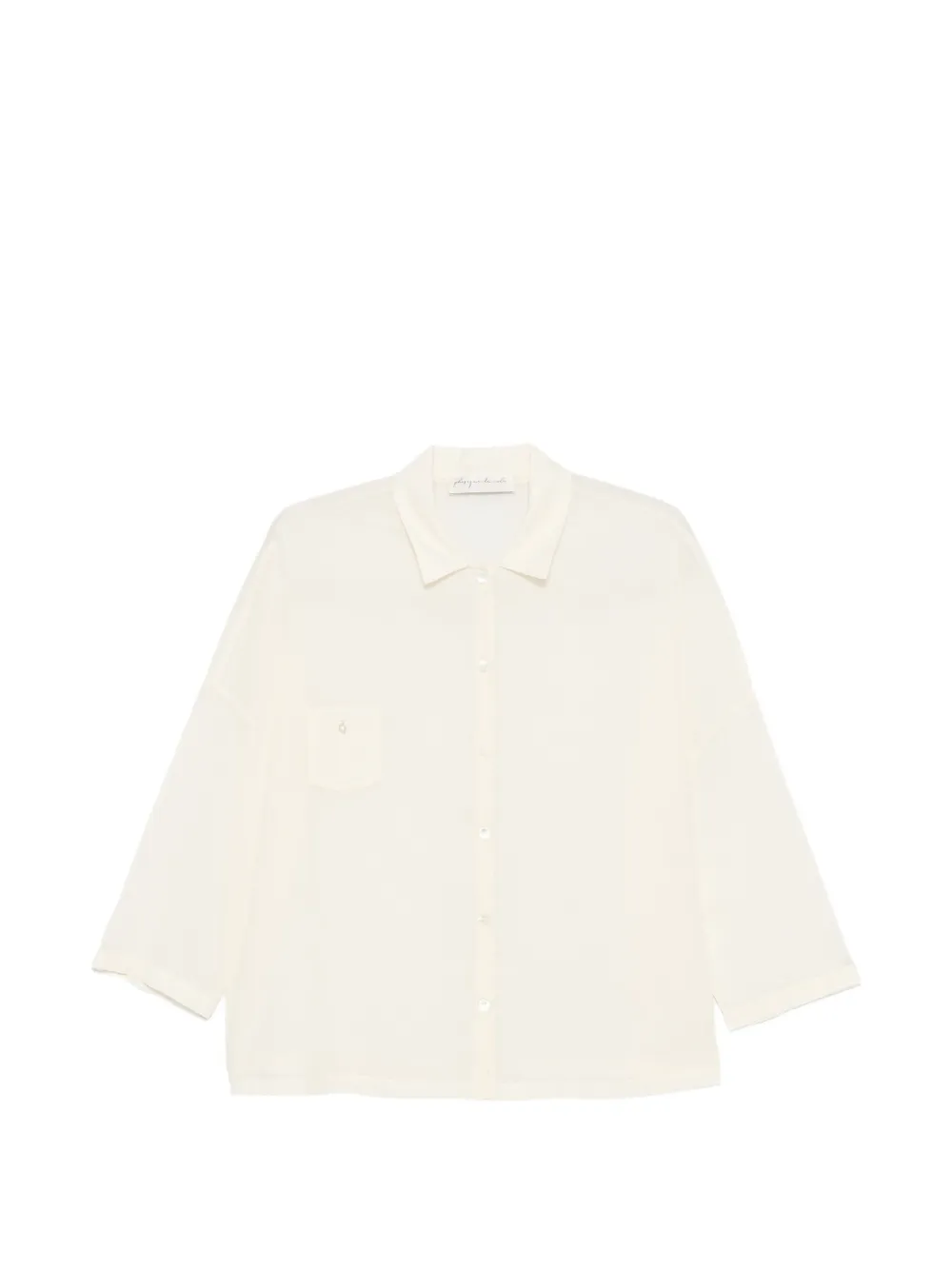 Phisique Du Role Barbara Hemd mit Brusttasche - Gelb