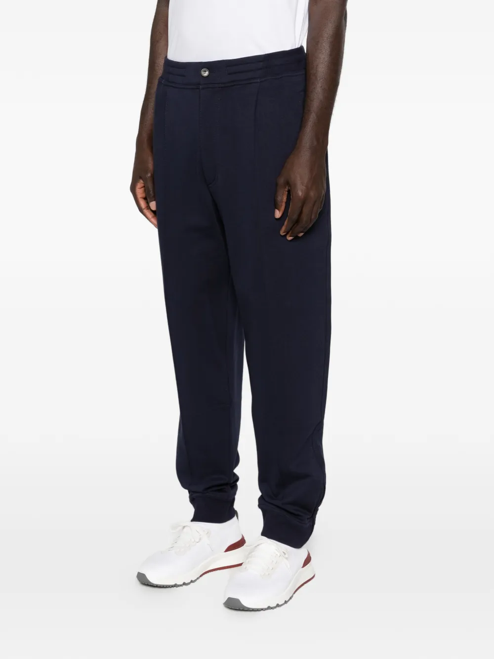 Brunello Cucinelli Trainingsbroek met zak Blauw