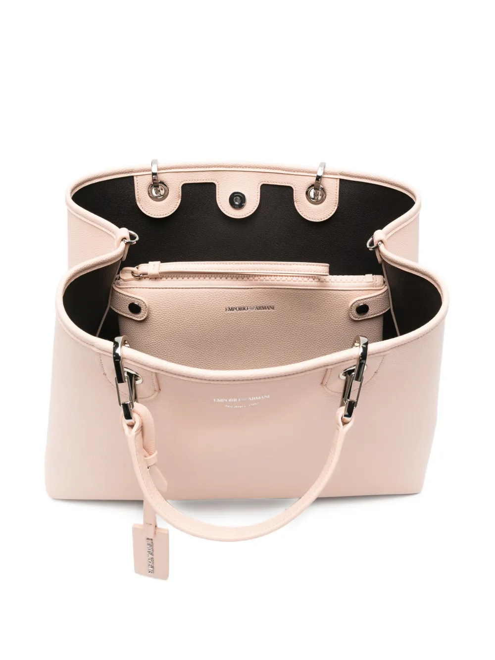 Emporio Armani Shopper met handvat Roze