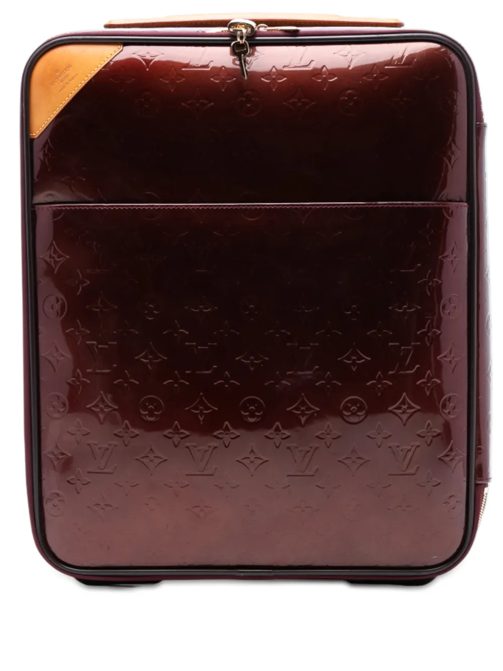 Louis Vuitton Pre-Owned 2010 Monogram Vernis Pegase 45 travel bag - Rosso