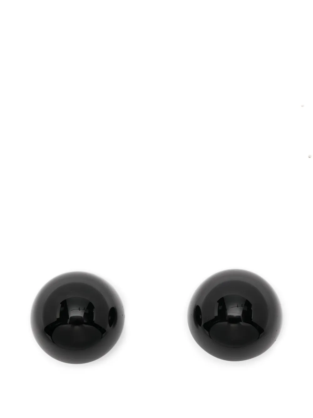 Emporio Armani round-shape earrings - Nero