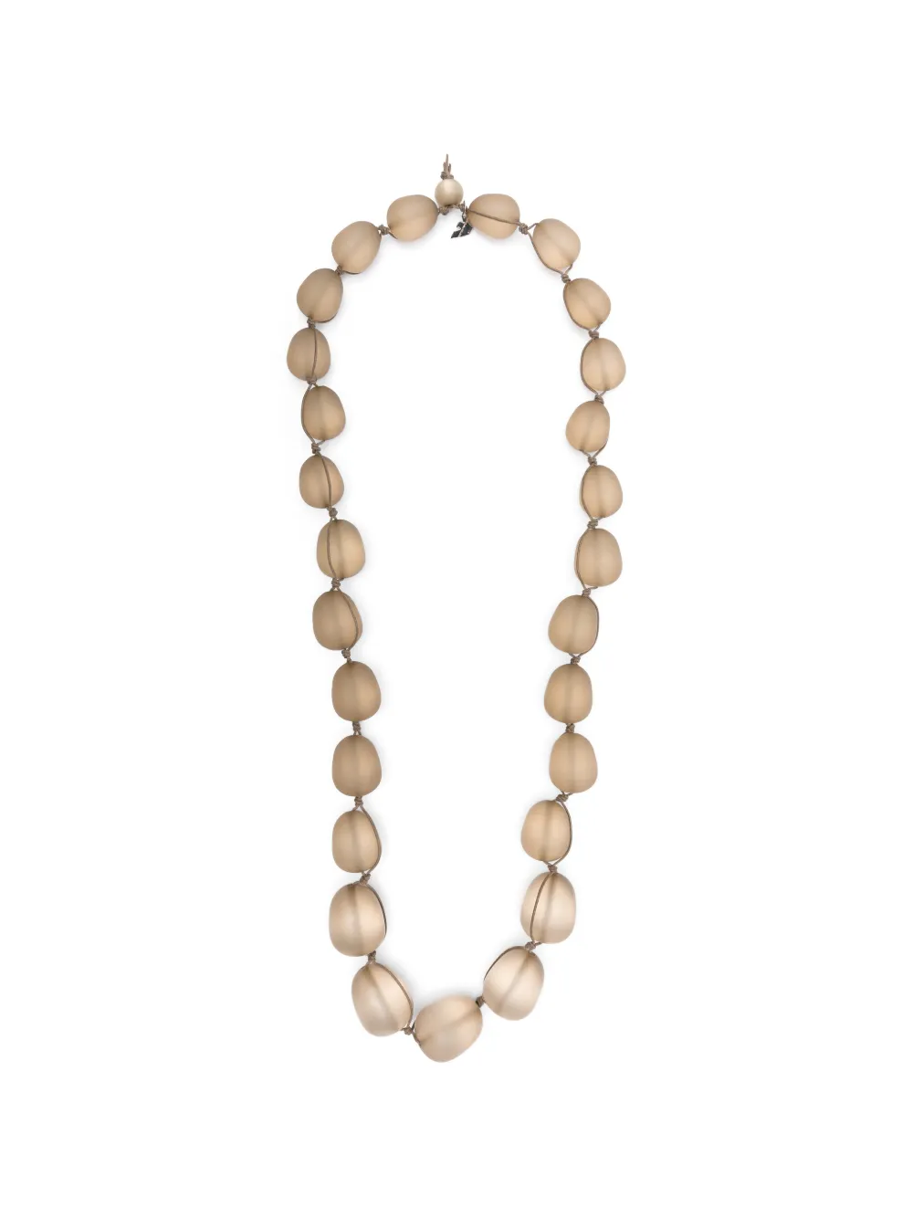 Emporio Armani beaded necklace - Toni neutri