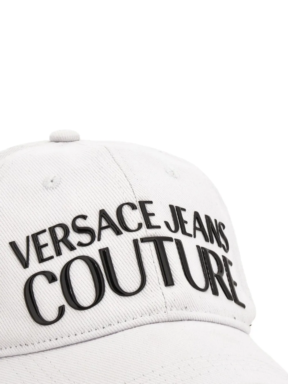  Versace Jeans Couture Logo Baseball Cap - White 