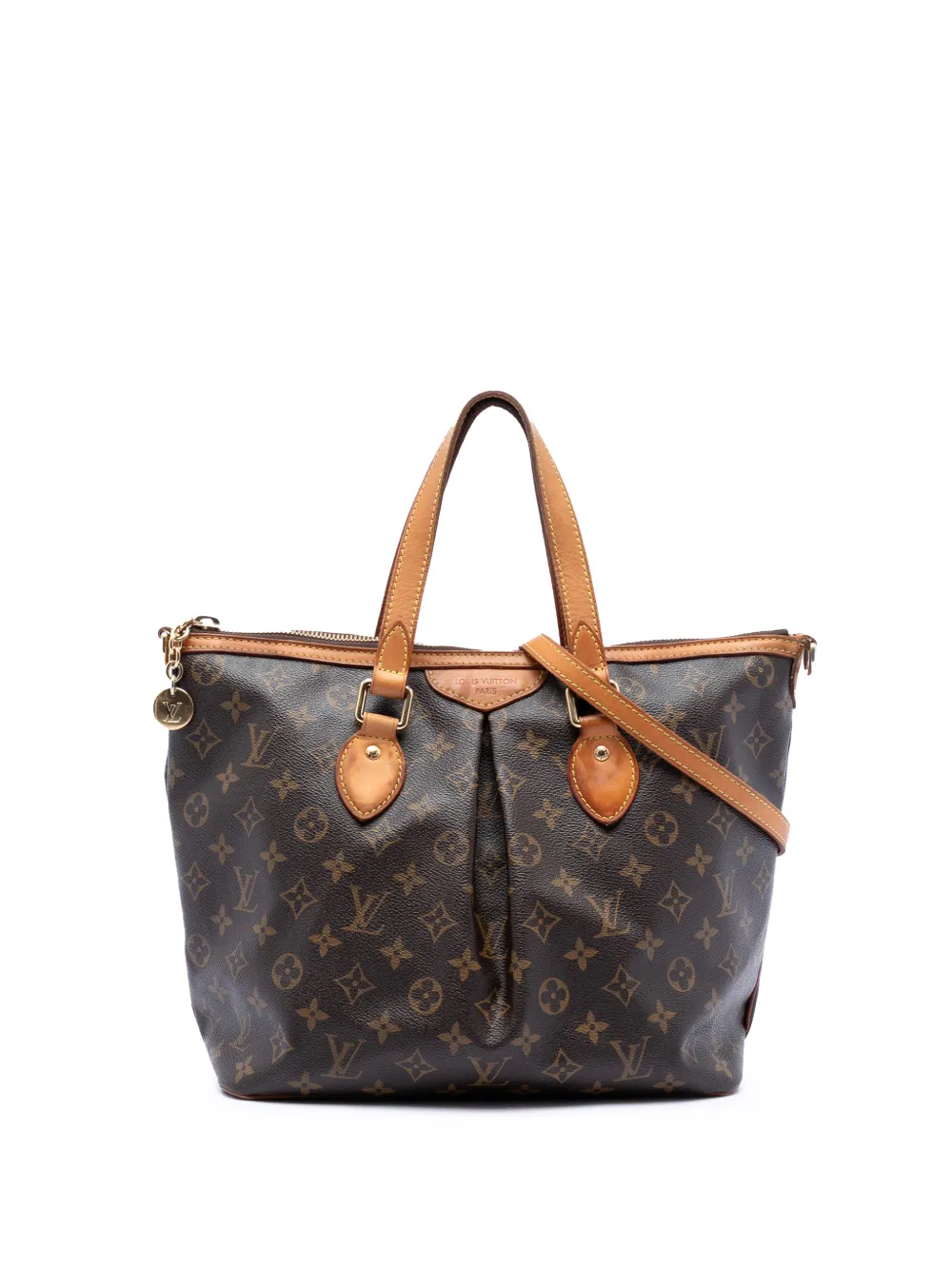 Louis Vuitton Pre-Owned 2008 Monogram Palermo PM satchel - Marrone