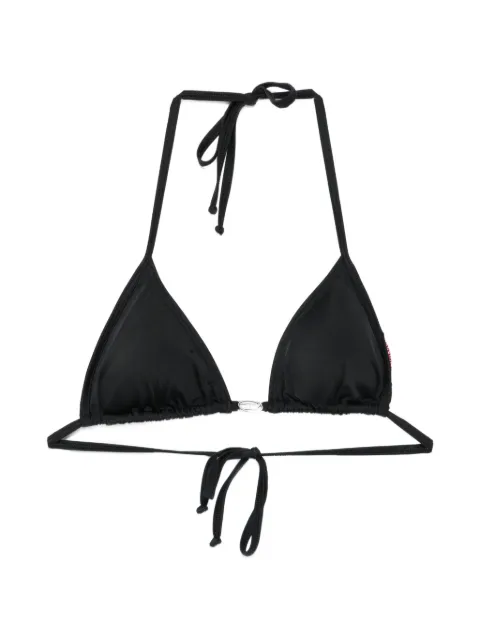 Diesel bikini con logo metalizado